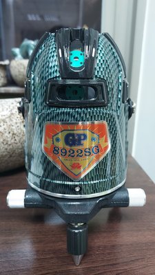 GP-8922SG 綠光8線8點(4V4H8P) 全自動電子式雷射水平儀