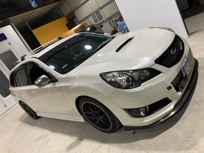 黃帝的店~Subaru Legacy 鈑金 噴漆 修復