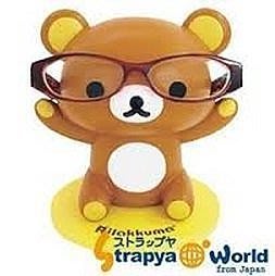 小公主日本精品 Hello Kitty懶懶熊 造型桌上眼鏡架 背後有小空間置物