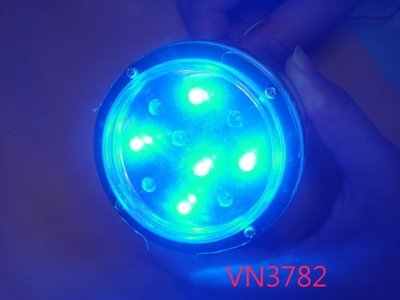 【全冠】DC18-24V E27 5顆 藍光 LED燈 植物燈 舞台燈 LED崁燈 投射燈 藝術燈 筒燈(VN3782)