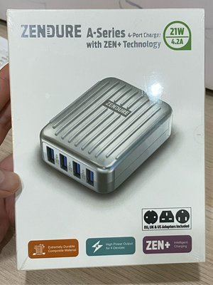 Zendure 全新未開封 4-port USB 充電器