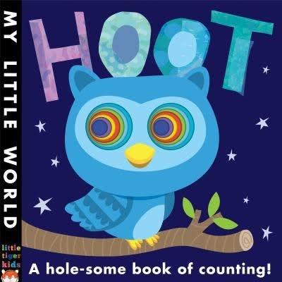 全新 現貨 Hoot: A hole-some book of counting 硬頁洞洞書