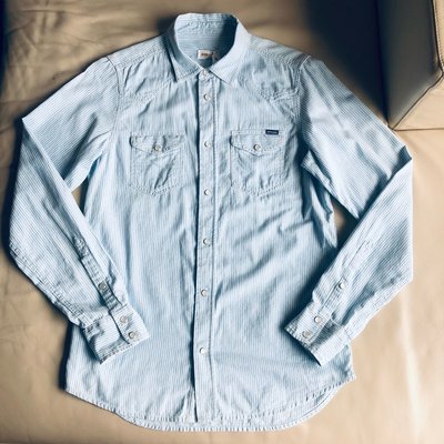 [品味人生]保證全新正品 Diesel  厚棉 雲母石釦  休閒襯衫 套罩 外套  size M