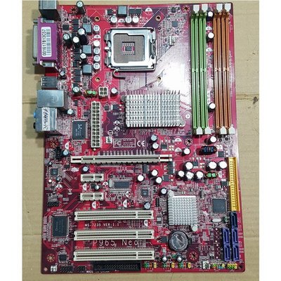 微星 P965 Neo 775腳位主機板 ~ 故障板可過電但不開機、報帳或維修用