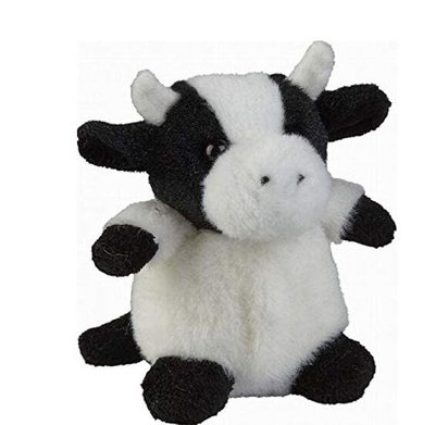 15571C 歐洲進口 好品質 限量品 柔順可愛的 黑白色乳牛小牛牛 農場牧場動物抱枕布偶絨娃娃玩偶絨毛擺設品送禮物禮品