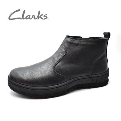 ❤小鹿臻選❤Clarks正品Clarks男鞋冬季皮靴頭層牛皮商務正裝高幫棉鞋保暖羊毛男靴子