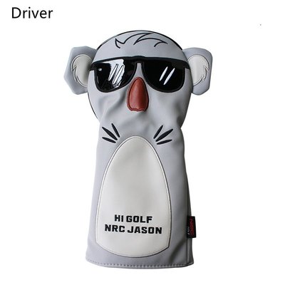 現貨golf club head高爾夫球桿套 一號木桿帽套 可愛考拉桿頭套球頭套~熱賣款！