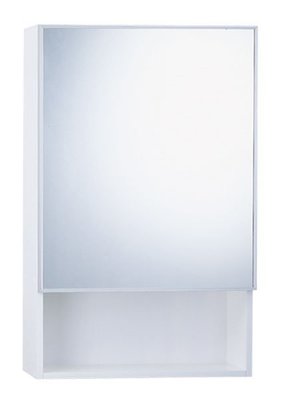 【 老王購物網 】摩登衛浴 SB-6081 置物鏡櫃 化妝鏡 衛浴鏡箱 !! 可翻開置物