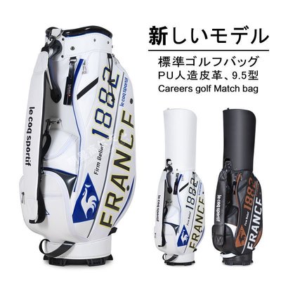 全新現貨 公雞高爾夫球包新款高爾夫球袋男女通用PU防水標準高爾夫球桿包-阿拉朵朵