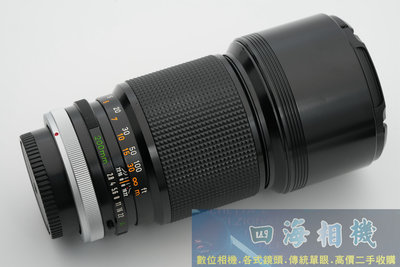 【高雄四海】Canon FD 200mm F2.8 S.S.C. 八五成新．FD卡口．望遠定焦鏡．保固三個月