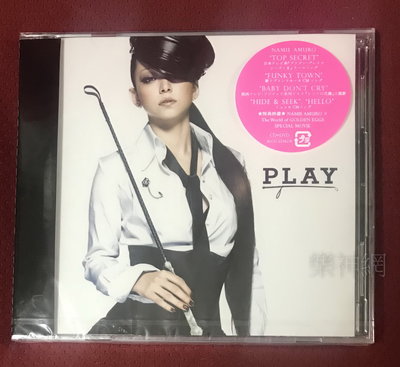 安室奈美惠 Namie Amuro 玩樂主義Play(日版CD+DVD) 全新
