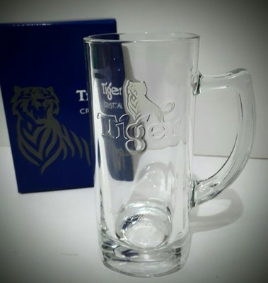 tiger啤酒杯玻璃杯/保加利亞製