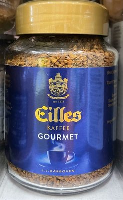 4/11前 一次買2罐 單罐229德國Eilles皇家即溶咖啡100g  最新到期日2025/7/21依據取貨為主