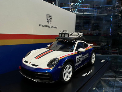 吉華@ 1/18 原廠 Porsche 911 Dakar (992) Rally Design Package Ltd