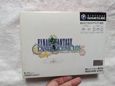 長春舊貨行 NGC GBA連接線同捆包 GAMECUBE Final Fantasy 太空戰士 水晶編年史 (Z77)
