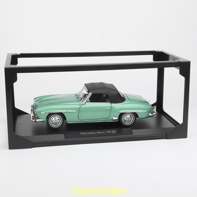 1:18 norev 奔馳 benz 190sl 190 sl 1957 綠色 合金汽車模型 原廠模型車~可開發票