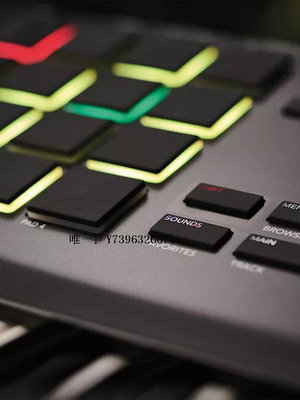 詩佳影音AKAI MPC KEY61鍵MIDI鍵盤合成器一體機工作站打擊墊半配重 現貨影音設備