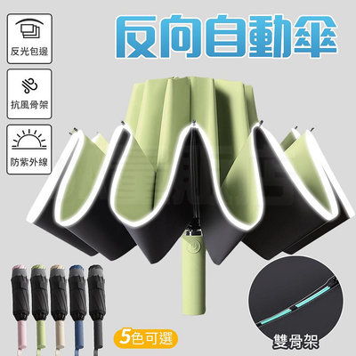 雨傘 折疊自動防風傘 傘面加大 十骨傘 自動傘 摺疊傘 抗UV 遮陽傘 陽傘