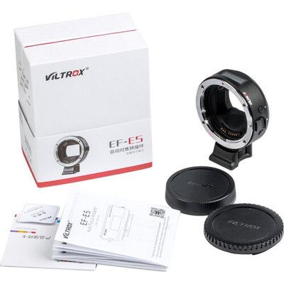 Viltrox唯卓5代自動對焦 Canon EF EOS鏡頭轉Sony NEX-6 NEX-5R FS5 E相機身轉接環