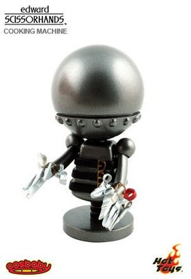 日版現貨~hot toys 經典電影系列 COSBABY Q版 剪刀手愛德華  單賣:機器人