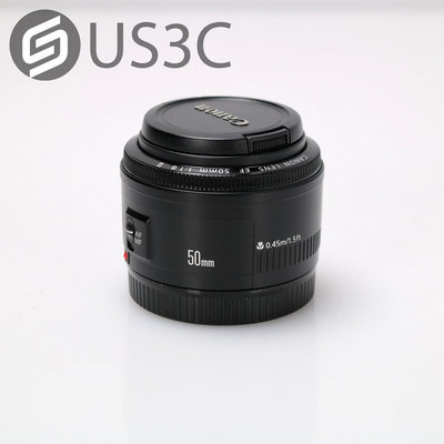【US3C-桃園春日店】【一元起標】Canon EF 50mm F1.8 II 標準至中距定焦鏡頭 恒定光圈 單眼鏡頭 二手鏡頭