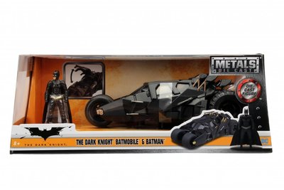 (I LOVE 樂多) Metals Die Cast DC BATMAN 黑暗騎士 蝙蝠車 1:24 模型車