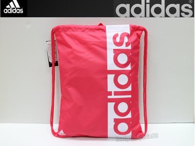 布丁體育 adidas 愛迪達 束口休閒袋(紅白色)束口包,束口袋,運動包,雙肩包 後背 另賣 斯伯丁 molten