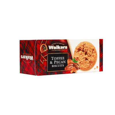 《Walkers》蘇格蘭皇家太妃胡桃餅乾 150g/包
