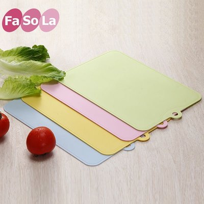 fasola日式生熟分類砧板嬰兒輔食廚房輕薄菜板塑料切菜板水果砧板~特價