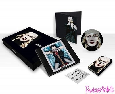 現貨 Madonna Madame X Box Set 麥當娜粉絲盒單曲黑膠 磁帶 海報  【追憶唱片】