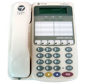 麒麟商城-Tecom東訊6鍵數位顯示型話機(SD-7706E)-適用SD-616A電話總機