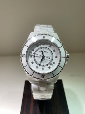 【 大西門鐘錶 】香奈兒 J12 H5705 38MM 熱賣款 白色陶瓷機械腕錶