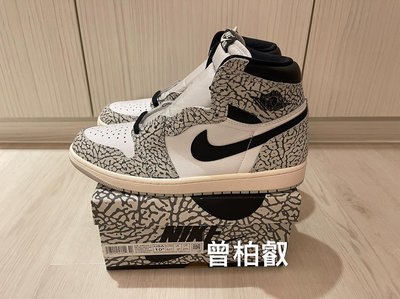 【柏】台灣公司貨 AIR JORDAN 1 RETRO HIGH OG White Cement 爆裂紋 DZ5485-052 男鞋