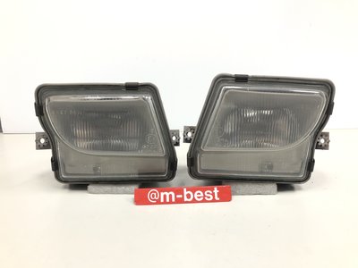 BENZ W129 R129 SL 1996- (後期) 霧燈組 (無凸透鏡形式 日本外匯拆車品) 1298201156