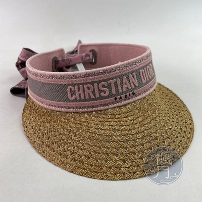 BRAND楓月 Christian Dior 迪奧 粉紅D-OCEAN遮陽帽連MITZAH 配件