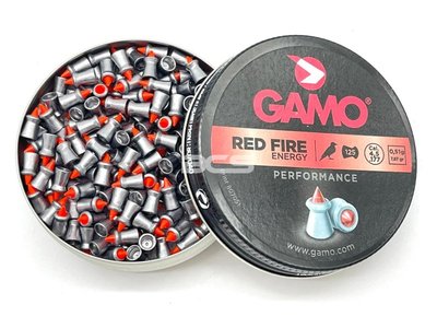 【BCS生存遊戲】GAMO RED FIRE 4.5mm .177 紅尖頭喇叭彈125入-E913452