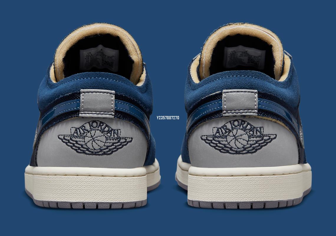 Nike Air Jordan 1 Low Craft Obsidian 藍黑色男鞋DR8867-400 | Yahoo