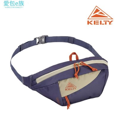 NEW新款 [Kelty] Giddy 3 L Gray Blue 腰包 胸包 斜背包 跑步腰包 運動腰包 跑步挎-愛包e族