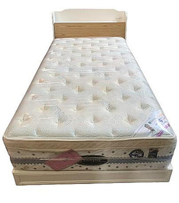 鑫高雄駿喨二手貨家具(全台買賣)----3.5尺 200公分  單人床 床頭 6分床底 床頭櫃 床組  收納 床頭箱 插座 木屐腳