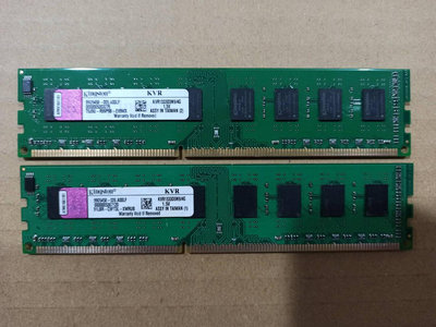 二手良品 金士頓 DDR3 1333 / 8G(4+4) 桌上型記憶體雙面顆粒  內容詳看