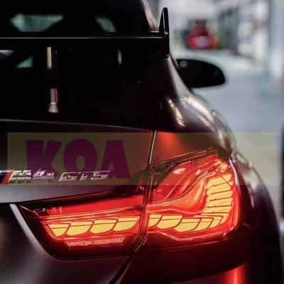諾亞 新品 全新 BMW F32 F36 M4 OLED樣式 龍鱗 全紅 光柱 尾燈 後燈 大燈