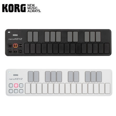 【現代樂器】現貨免運！KORG NANOKEY2 25鍵 迷你 MIDI USB 鍵盤控制器 NANO KEY 公司貨