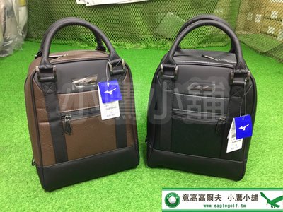 [小鷹小舖] Mizuno Golf Boston Shoe Bag 5LJS190100 美津濃高爾夫 鞋袋 可置鞋