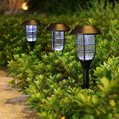 太陽能草坪燈戶外庭院燈家用防水花園別墅裝飾迷你小路燈