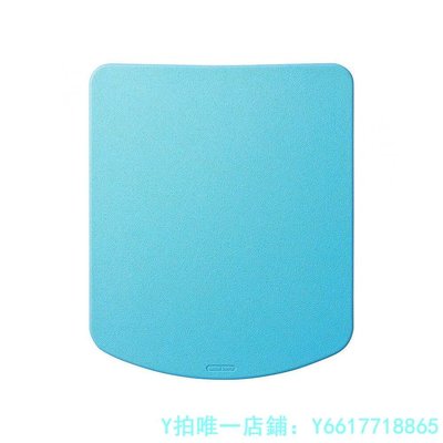 特賣-滑鼠墊日本直郵日本進口SANWA SUPPLY 硅膠鼠標墊 藍色MPD-OP56BL
