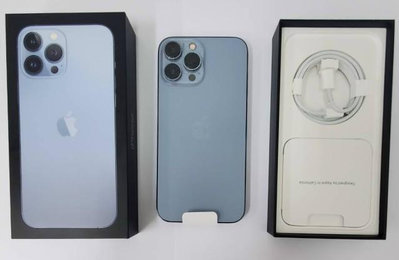 [崴勝3C] [自取優惠] 二手 Apple iphone 13 pro max 512G 87% 藍色