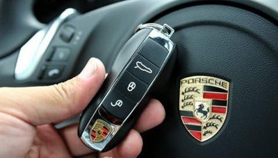 Porsche保時捷汽車遙控器鑰匙 洽談業務.撩妹最佳道具