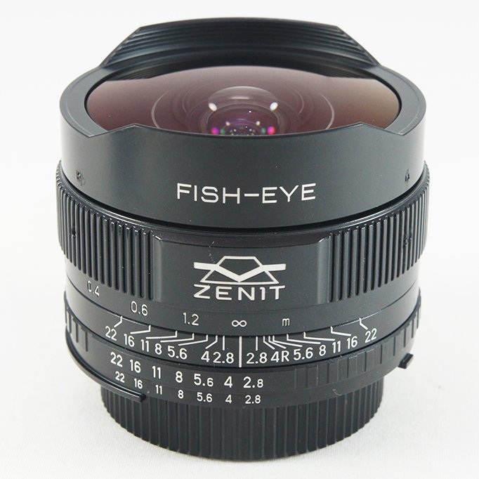 日光銀鹽** 最新版蘇聯魚眼Zenitar MC 16mm F2.8 Fisheye 全新Nikon接