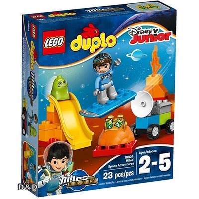 樂高積木 LEGO《 LT10824 》Duplo 幼兒系列 - Miles Space Adventures