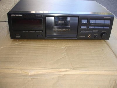 【電腦零件補給站】先鋒Pioneer CT-S330 單型卡式錄音座 錄放音機  220V 不寄送請自取